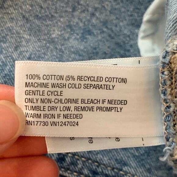 Women's Denim Long Sleeve Mini Shirtdress Size X-Large NWT- Universal Thread - Picture 12 of 13